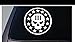 Molon Labe Three Percenter skull Assault life 6 inch sticker *D675*