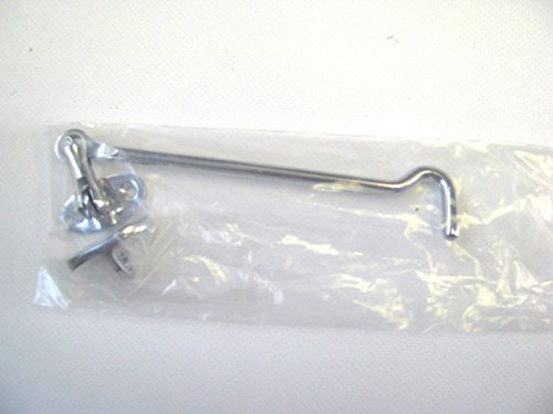 222090 Sea-Dog Line 7" Marine Boat Door Hook Chrome Brass With Swivel SURPLUS 132-4026