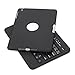 Moleboxes iPad Mini Keyboard Case, Swivel 360 Degree Rotatable Bluetooth Keyboard Case IPad Mini Bluetooth Keyboard for IPad Mini 3 / IPad Mini 2 / IPad Mini(Close to Sleep, Open to Wake Up) (Black)