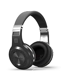 Bluedio h Plus (turbina) auriculares inalámbricos Bluetooth V4.1 estéreo auriculares de diadema con micrófono Radio FM soporte de tarjeta SD para iPhone, Samsung, H Plus negro