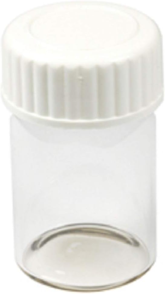 Glass 15 ml, with plastic lid Harder & Steenbeck 117350