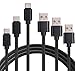 3 Pack Charger Data Cables for Motorola Droid Z / Z Force / Z Play / Moto Z2 Force / Z2 Play / Compatible LG G5 G7 / ZTE Blade X Max / Compatible Samsung Galaxy S9 Type C USB C Cord - 3.3 Feet