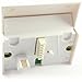 Kenable NTE5 Master BT Socket and VDSL RJ11 Fibre Socket 6P4C Faceplate