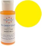 AmeriColor Yellow Oil Based Candy Color 2 Ounces