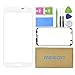 Galaxy S5 Glass Replacment,CrazyFire Front Screen Lens Glass Replacement Kit for Samsung Galaxy S5 White SV G900 G900A G900P G900R4 G900T G900V+Tools Kit+Adhesive Sticker