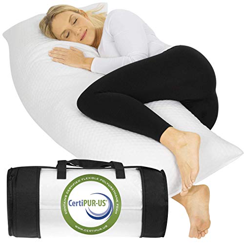 Body Pillow (4.5 Feet Long) Shredded Memory Foam