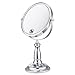 Cerdeco 7 Inch Two-Sided Makeup Mirror with 5X Magnification Vanity Mirror Tabletop Mirror Chrome Finished …