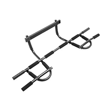 Prosource Fit Multi-Grip Chin-Up/Pull-Up Bar, Heavy Duty Doorway Trainer for Home Gym