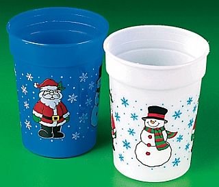 kids christmas cups