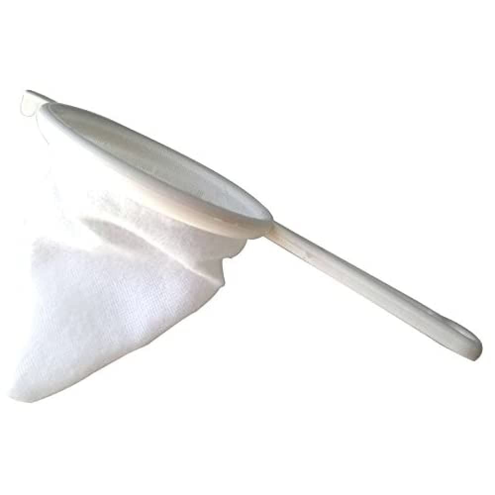 Ibili Flannel/Plastic Strainer, White, 12 cm