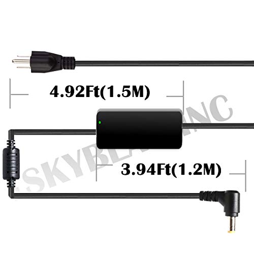90W Laptop Charger Compatible for Toshiba Satellite C655 C675 C675D L645 L645D L655 L655D L675 L675D L745 L755 L755D P745 P755 P775 M645 Series AC Adapter Power Supply Cord PA3714U-1ACA PA5177U-1ACA - Thumbnail 5
