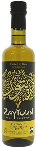 Zaytoun Olive Oil - Fair Trade 500 ml (Pack of 6)