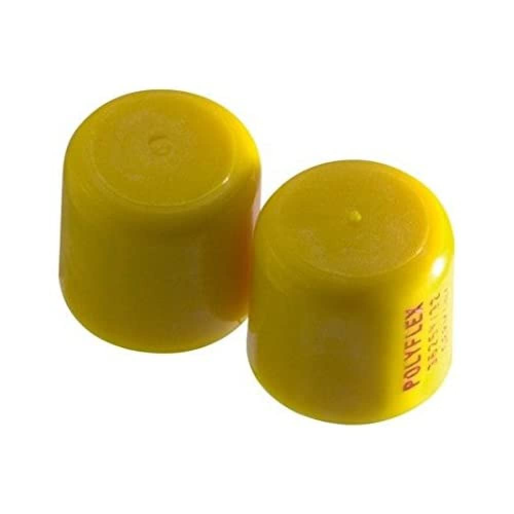 Bahco 3625YL-35 "Polyflex" Spare Polls for Plastic Hammer, Yellow, 35 mm, Set of 2 Piece
