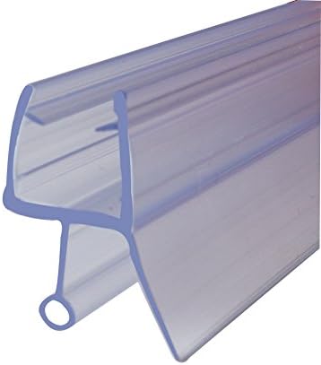 ROYO Frameless Bathroom Shower Screen Door Seal Strip ,36-Inch Long, for 3/8-Inch Glass