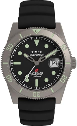 Amazon.com: Timex Men's Harborside Automatic 40mm Silicone Strap