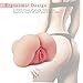 Masturbator Pussy Ass Sex Doll for Men - Adorime 3D Realistic Tight Vagina Anus Butt Adult Sex Toys for Male Masturbation, Lifelike Virgin Big Booty Labia Clitoris with 2 Holes(Size:5.6