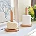 Large Wooden Spinning Yarn Ball Holder. Wool Skein Thread Dispenser. Bobbin Cone Spool Storage Spindle Stand. Wood Knitting Accessories Tools. Adult Beginner Crochet Project Kit b