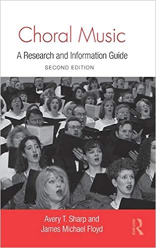 Choral Music A Research And Information Guide Routledge Music Bibliographies Floyd James Michael Sharp Avery T 9780415994194 Amazon Com Books