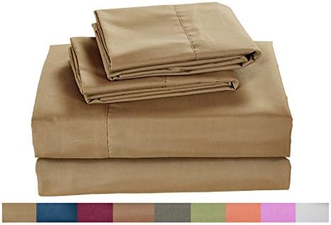 1800 Count Bed Sheet Set Super Soft Quality Collection Deep Pocket Performance Microfiber Fully Elastic Fitted 4 Pieces