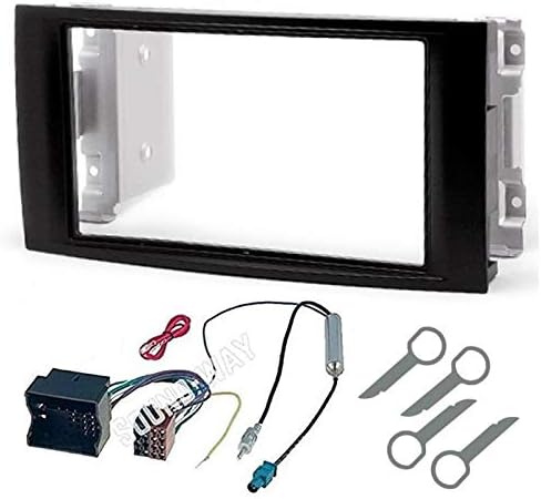 Sound-way Car Radio Installation Kit 2 DIN T5 Touareg Multivan Caravelle Transporter
