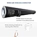2.1 Channel Bluetooth Sound Bar with Built-in Dual Subwoofer Wohome TV Soundbar 38-Inch 80W 6 Drivers 105dB Remote Control (S29 with ARC)thumb 3
