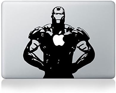 Iron Man Apple MacBook sticker decal vinyl by Mac Tatt! Customize your Macbook Laptop!