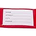 Luggage Strap - Aomidi 3 Digit Combination Luggage Straps Suitcase Belt For Travel (RED)