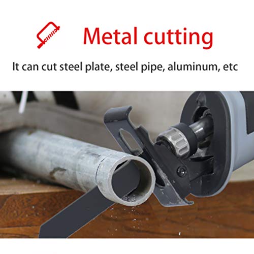 Kacsoo Akku-Säbelsäge, 20 V, 4,5 Ah, 3000 SPM, SDS, bürstenloses Säbelsäge-Set, variable Geschwindigkeit, 4… – Bild 8