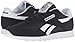 Reebok Women's Royal Nylon Fashion Sneaker, Black/Black/White, 7.5 M US