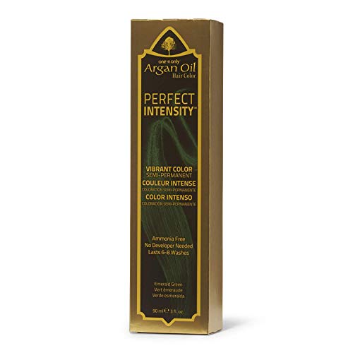 One 'n Only Perfect Intensity Emerald Green Semi Permanent Hair Color Emerald Green