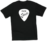 Christian T-Shirt Pick Jesus Guitar Pick Design