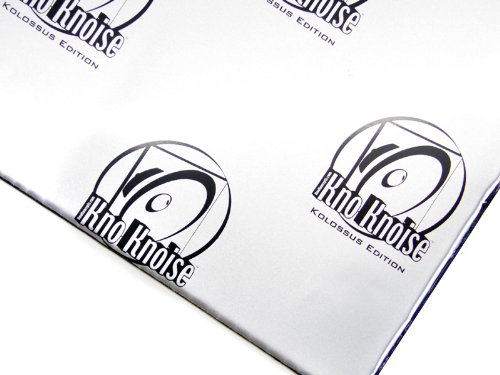 KnuKonceptz Kno Knoise Kolossus Sound Deadener 100Mil Thick 14sq ft Door Kit