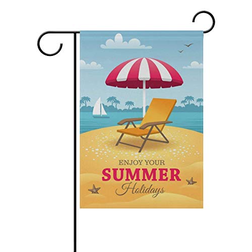 Hunafivg Premium Decorative Flags For Outdoors Vintage Summer