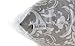 TreeWool Damask Accent Spring Summer 22x22 Set of 2 Decorative Throw Pillow Covers 100% Cotton Home Decor Pillowcases for Sofa Couch (Silver Gray)