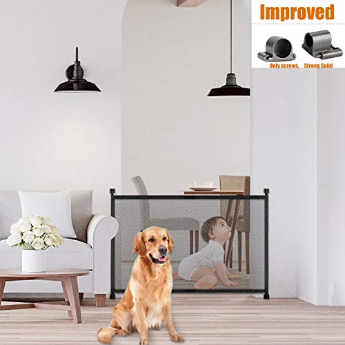 Magic Gate (Screws Fixing), Baby Safety Fence, Pet Safety Enclosure, Portable Folding Safe Guard - Thumbnail 6