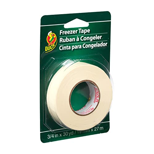 Duck Brand Write-On Freezer Tape, 3/4-Inch by