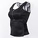 Women Sauna Suit Vest Waist Trainer Sweat Band and Vest Combined Waist Trimmer Vest with Adjustable Waist Trimmer Belt Shapewear for Women