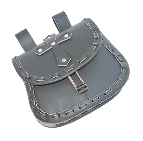 Paladin Pouch - Black Leather