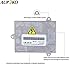 Aupoko Replacement OEM 1 307 329 115 Xenon HID Headlight Ballast Control Unit Module for 130732909,1307329293, Fast Startup Safe Stability, for Cadillac DTS A4 S4 Saab 9-7xVolvo - 6 Year Warranty