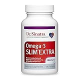 Dr. Sinatra's Omega-3 SLIM EXTRA for Women Delivers Heart Healthy Weight Loss Support, Helps Increase Metabolism, Reduce Body Mass Index (BMI), Stress, and Balance Fluids. 60 Softgels (30-Day Supply)