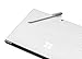 Herngee Surface Carbon Fiber Texture Protective Decal Skin Protector PVC Skin Stickers Cover Stickers Compatible with Surface Pro 4 / New Surface Pro 2017, Color White