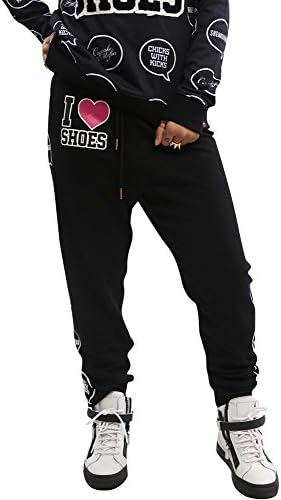 Cupcake Mafia Women's I Love Shoes Sweatpants