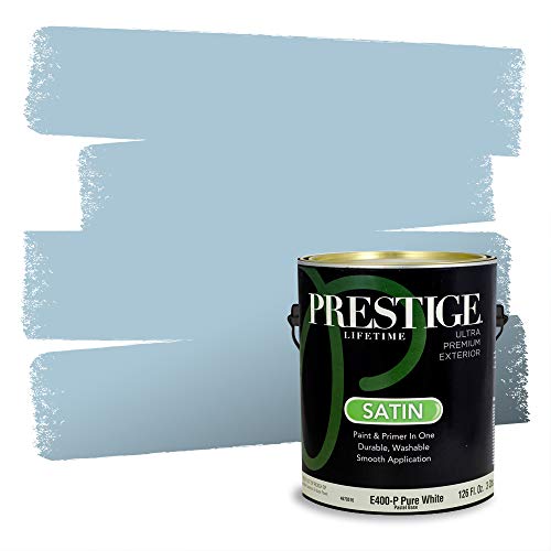 PRESTIGE Paints Exterior Paint and Primer In One, 1-Gallon, Satin, Comparable M…