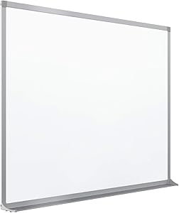 Quartet Porcelain Whiteboard, Magnetic Dry Erase White Board, 3' x 4', Aluminum Frame (PPA304)