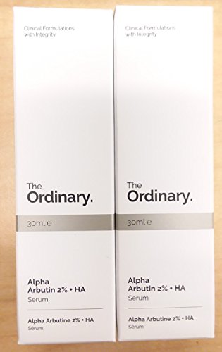 The Ordinary Alpha Arbutin 2% + Ha 30ml | Pack of 2