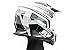 Vega Helmets VRX Advanced Off Road Motocross Dirt Bike Helmet (Black Venom Graphic, Large)