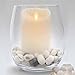 MAGICLEDEX Flameless Candles , Wireless Real Wax Flame-Effect Electronic LED Pillar Candles 3.5 x 5 Inches, With Vanilla Fragrance And Remote Control Timer [3 Years Warranty]