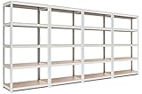 HOMEDANT House Reversible 5-Tier Adjustable Storage