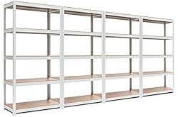 HOMEDANT House Reversible 5-Tier Adjustable Storage