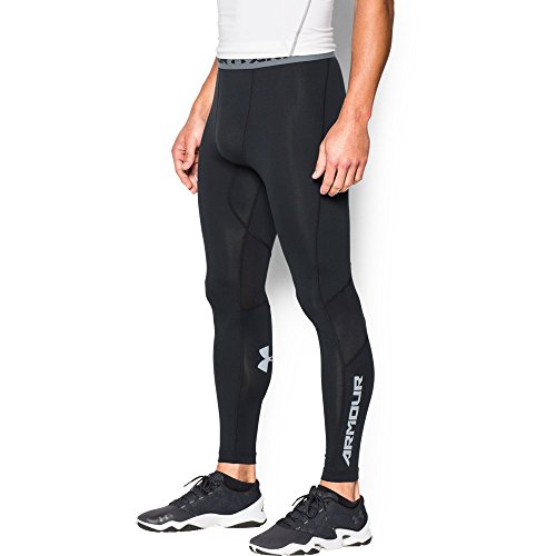 Under Armour Men's CoolSwitch Armour Compression Leggings, Black (001), Small